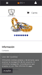 Mobile Screenshot of joyeriagarnica.es